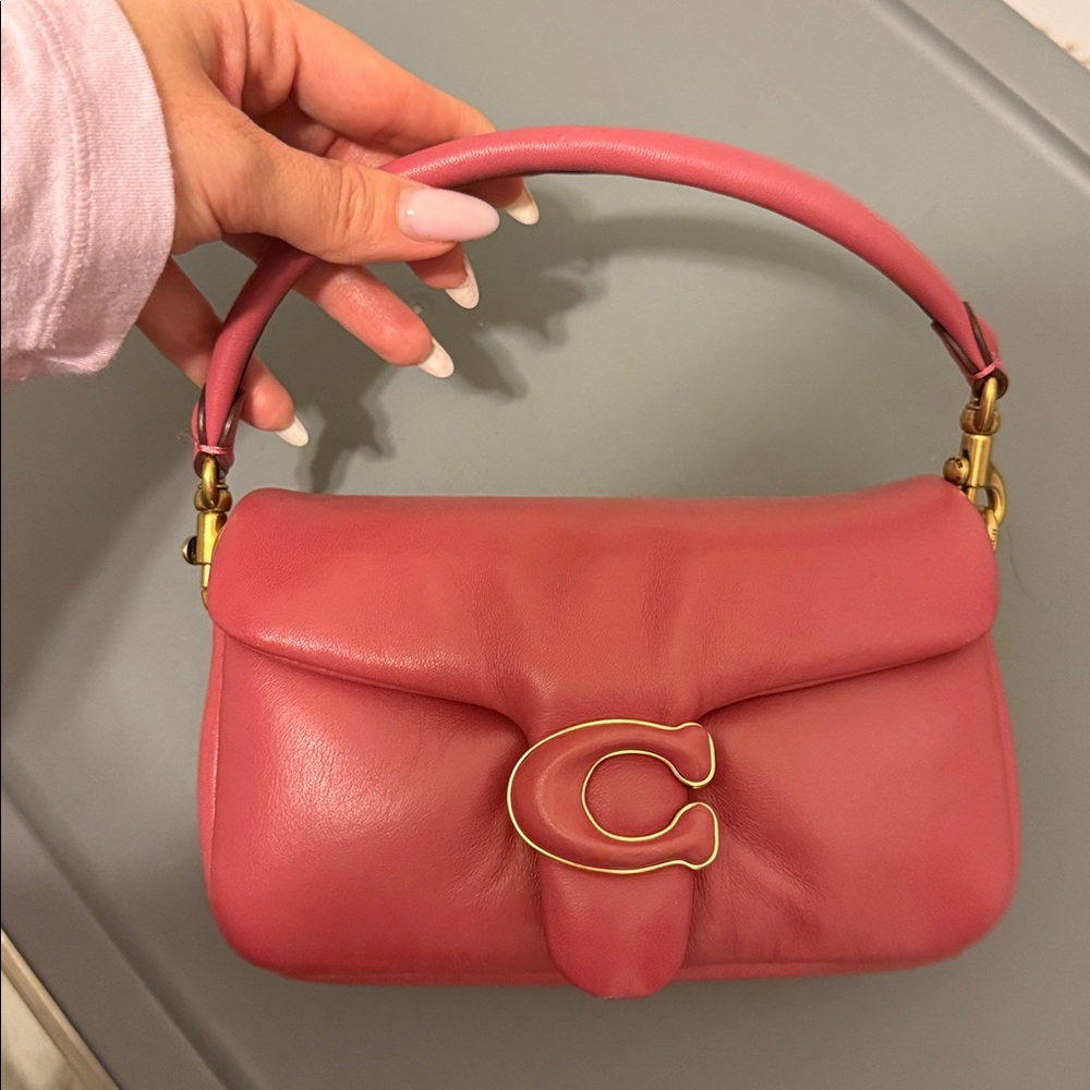 Coach Pillow Tabby Leather Shoulder Bag LIKE NEW